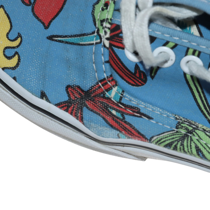 Vans Authentic Vandoren Parrot Basse Azzurro Tropicale Eur 40.5 Unisex