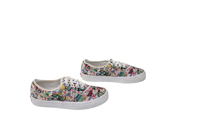 Vans Authentic scarpe Multicolore Basse Eur 36.5 UK 4 US Mens 5 US Women 6.5 in Tela