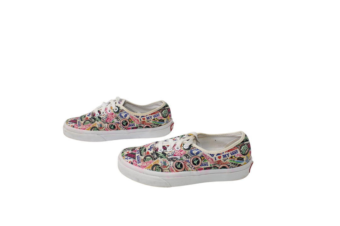 Vans Authentic scarpe Multicolore Basse Eur 36.5 UK 4 US Mens 5 US Women 6.5 in Tela