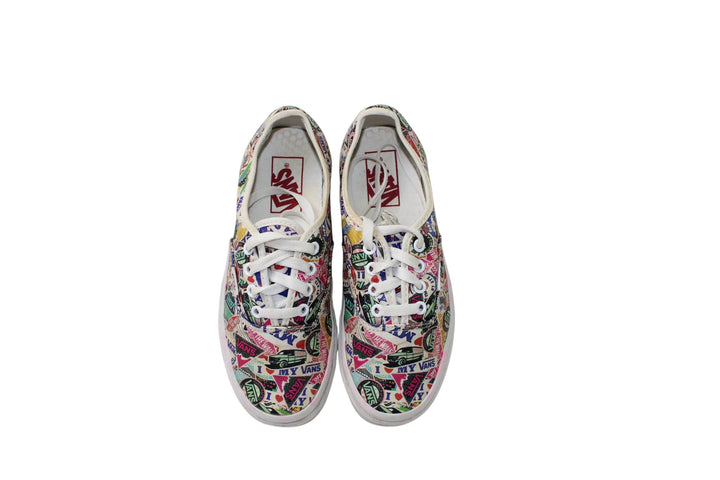 Vans Authentic scarpe Multicolore Basse Eur 36.5 UK 4 US Mens 5 US Women 6.5 in Tela