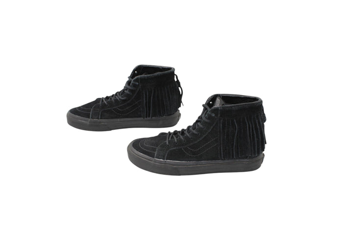Vans SK8-HI scarpe Nero Alte Eur 36.5 UK 4 US Mens 5 US Women 6.5 in Camoscio
