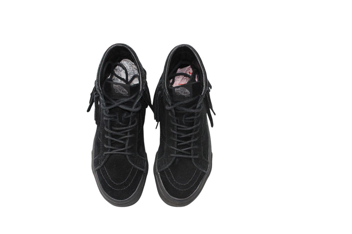 Vans SK8-HI scarpe Nero Alte Eur 36.5 UK 4 US Mens 5 US Women 6.5 in Camoscio