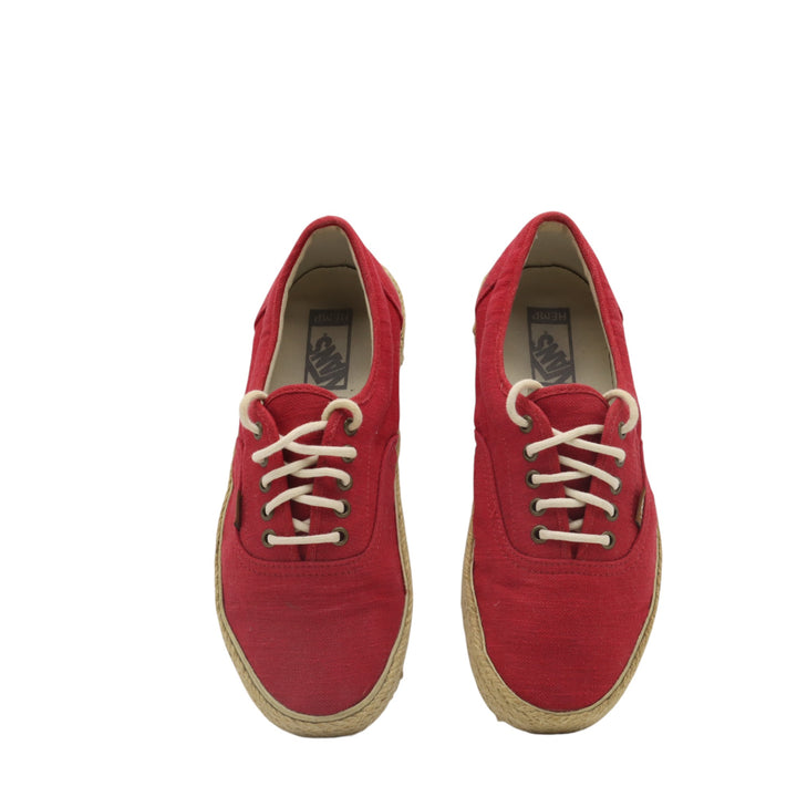 Vans Hemp Espadrillas Basse Rosso Eur 45 Uomo
