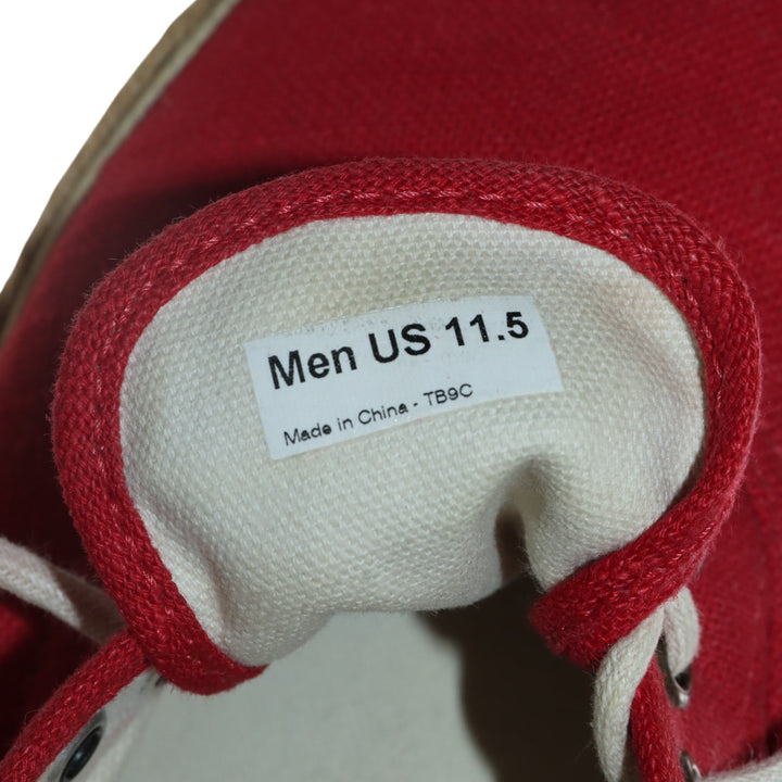 Vans Hemp Espadrillas Basse Rosso Eur 45 Uomo