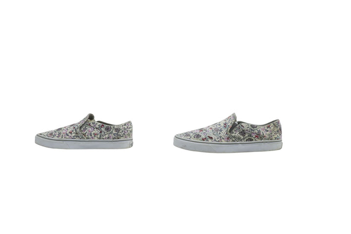 Vans Slip On Basse Bianche a fiori Eur 40 Donna