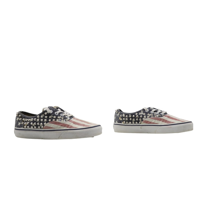 Vans Vandoren Authentic By Maltese Basse Bianco Blu Rosso Eur 38 Unisex