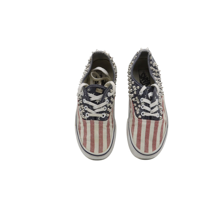 Vans Vandoren Authentic By Maltese Basse Bianco Blu Rosso Eur 38 Unisex