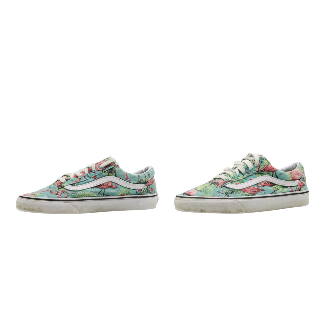Vans Vandoren Old Skool Basse Turchese Fenicotteri Eur 41 Unisex