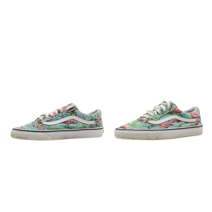 Vans Vandoren Old Skool Basse Turchese Fenicotteri Eur 41 Unisex