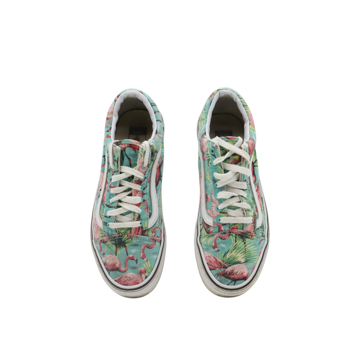 Vans Vandoren Old Skool Basse Turchese Fenicotteri Eur 41 Unisex