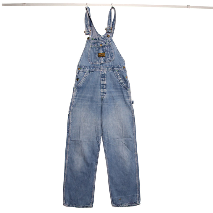 Washington Dee Cee Salopette di Jeans Vintage Denim Taglia S Unisex