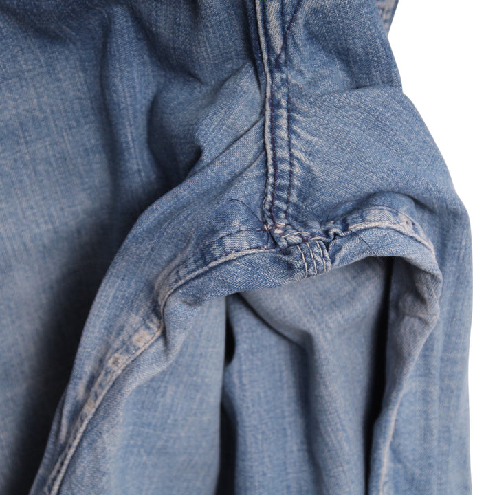 Washington Dee Cee Salopette di Jeans Vintage Denim Taglia S Unisex