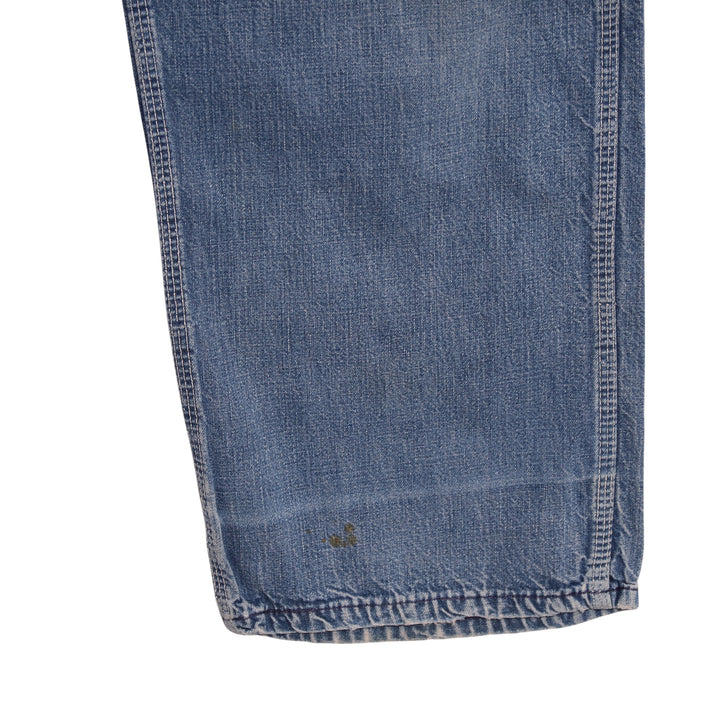 Washington Dee Cee Salopette di Jeans Vintage Denim Taglia S Unisex