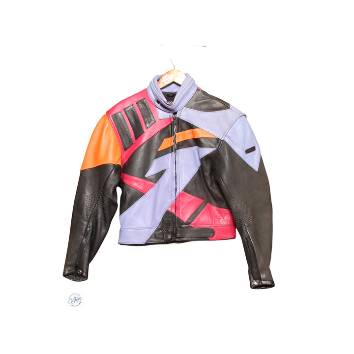 Wintex Tuta da Moto Nera e Viola Taglia 52 Uomo