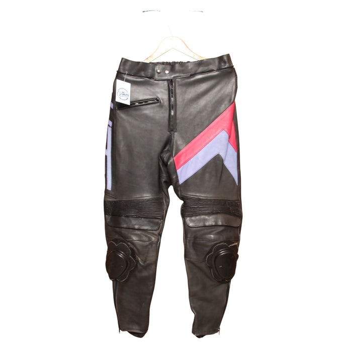 Wintex Tuta da Moto Nera e Viola Taglia 52 Uomo