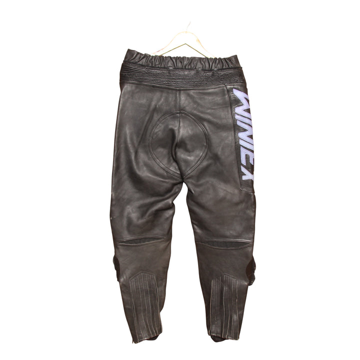 Wintex Tuta da Moto Nera e Viola Taglia 52 Uomo