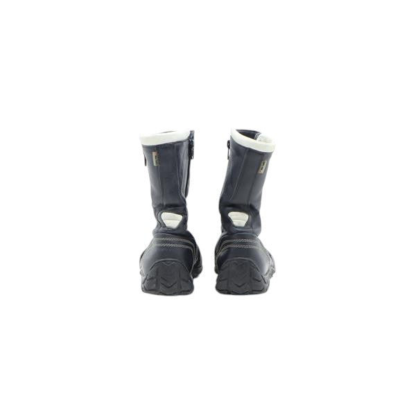 Wojas Vintage stivaletto da moto nero e bianco in pelle numero 39 donna