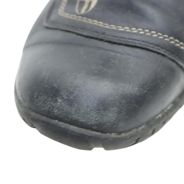 Wojas Vintage stivaletto da moto nero e bianco in pelle numero 39 donna