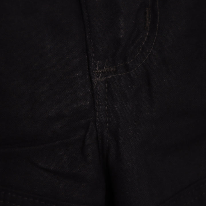 Wrangler Casual W32 L36 jeans vintage 70' in denim nero unisex deadstock w/tags