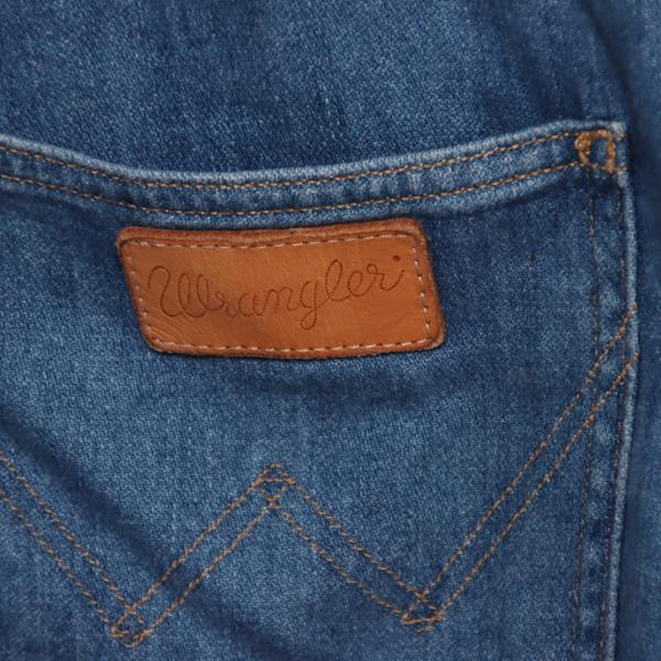 Wrangler Mom Bib Short Salopette di jeans denim taglia M donna