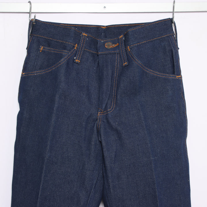 Wrangler Western Cut 70' W26 L35 jeans vintage in denim da donna deadstock w/tags
