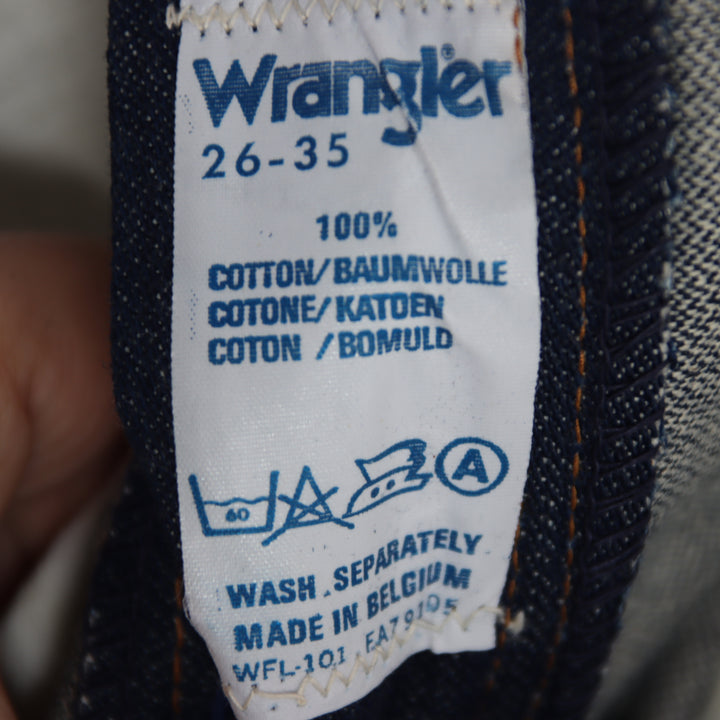Wrangler Western Cut 70' W26 L35 jeans vintage in denim da donna deadstock w/tags