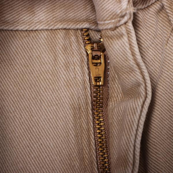 Wrangler bermuda di jeans beige W33 uomo made in USA