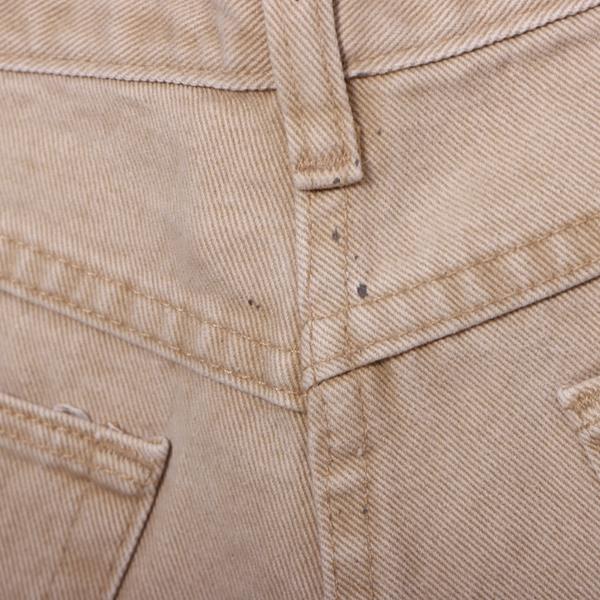 Wrangler bermuda di jeans beige W33 uomo made in USA