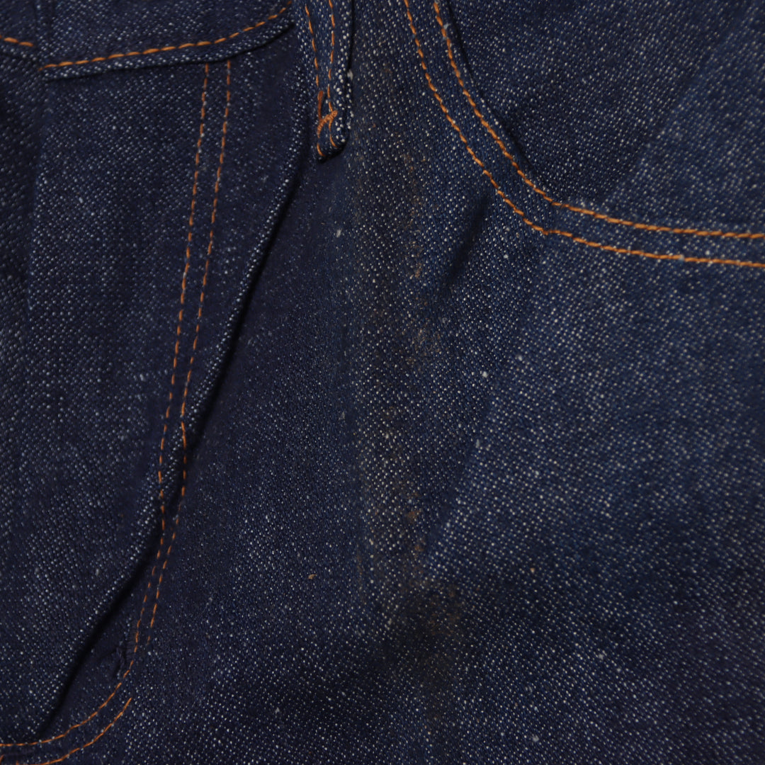 Wrangler western bootcut W28 L36 jeans vintage 70' in denim da donna deadstock w/tags