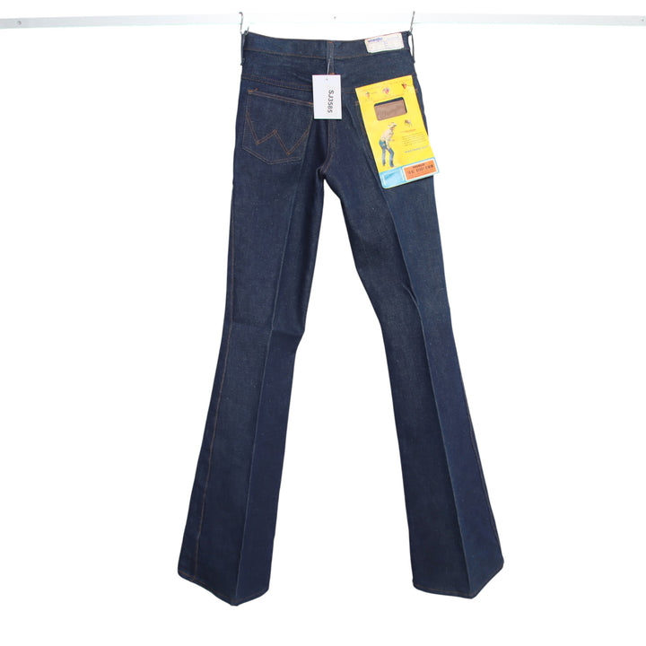 Wrangler western bootcut W28 L36 jeans vintage 70' in denim da donna deadstock w/tags