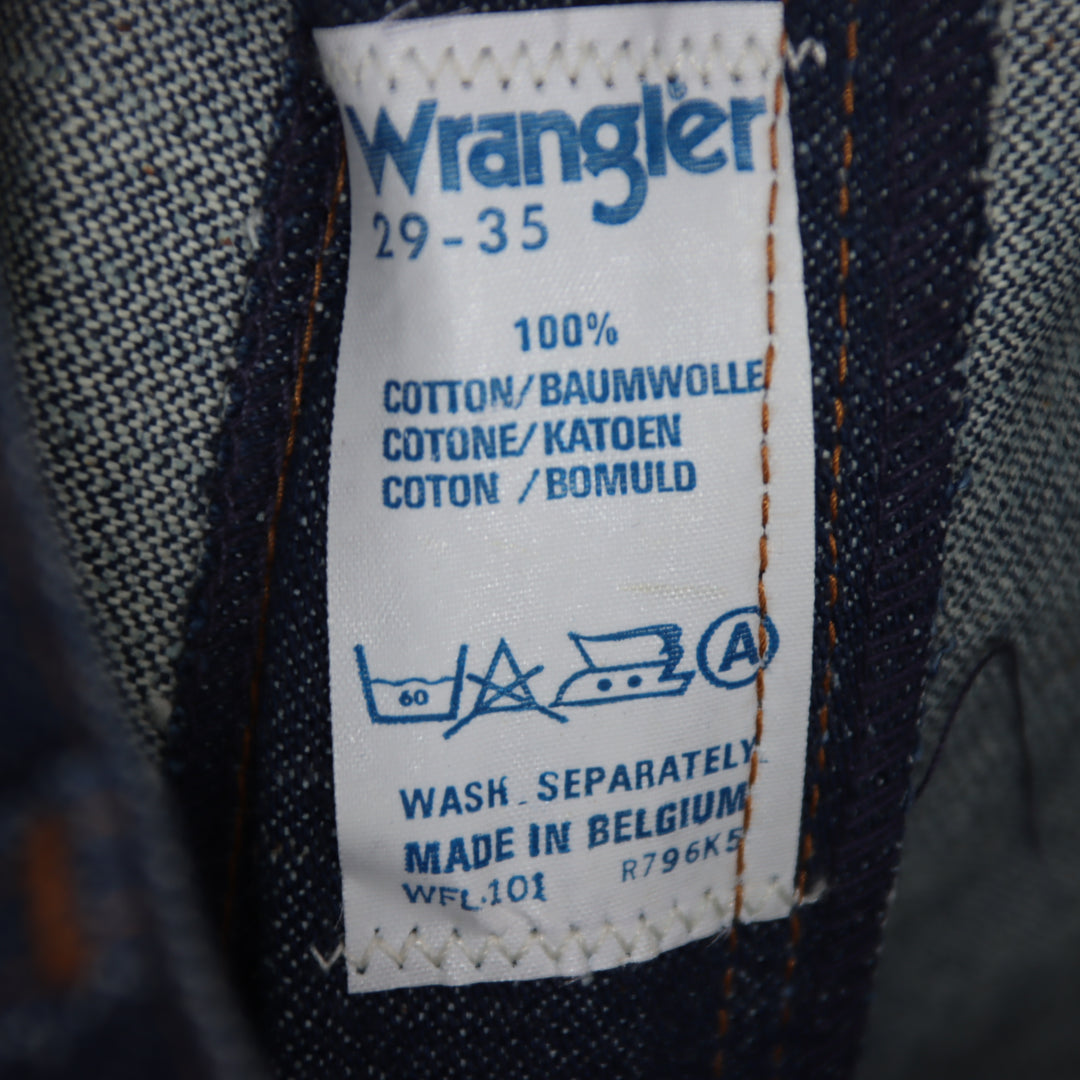 Wrangler western bootcut W29 L35 jeans vintage 70' in denim da donna deadstock w/tags