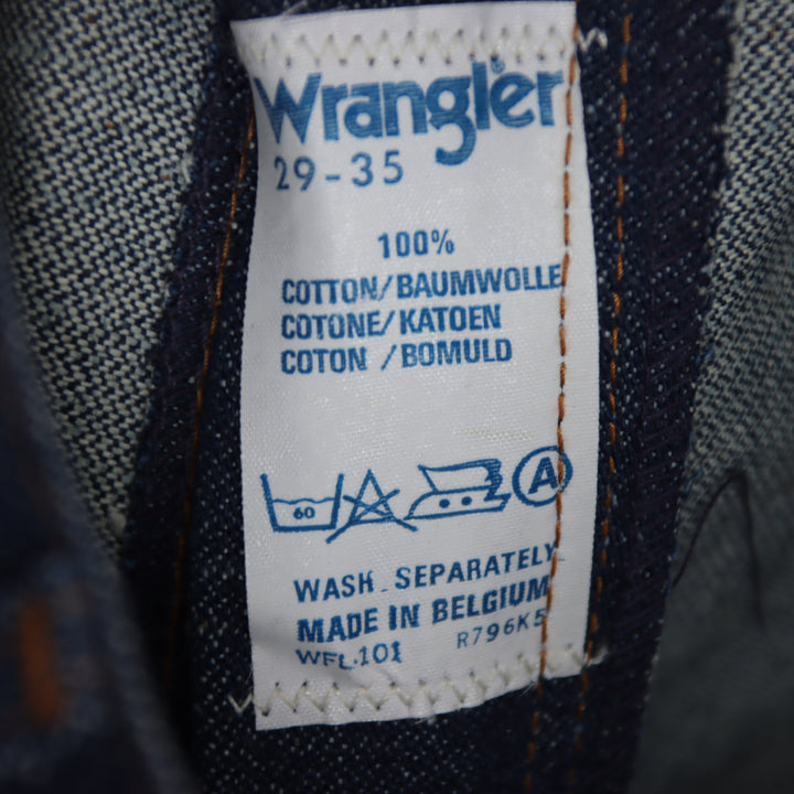 Wrangler western bootcut W29 L35 jeans vintage 70' in denim da donna deadstock w/tags