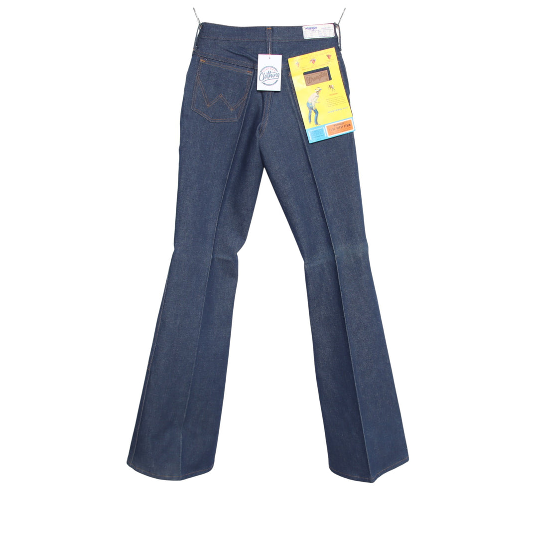 Wrangler western bootcut W29 L35 jeans vintage 70' in denim da donna deadstock w/tags