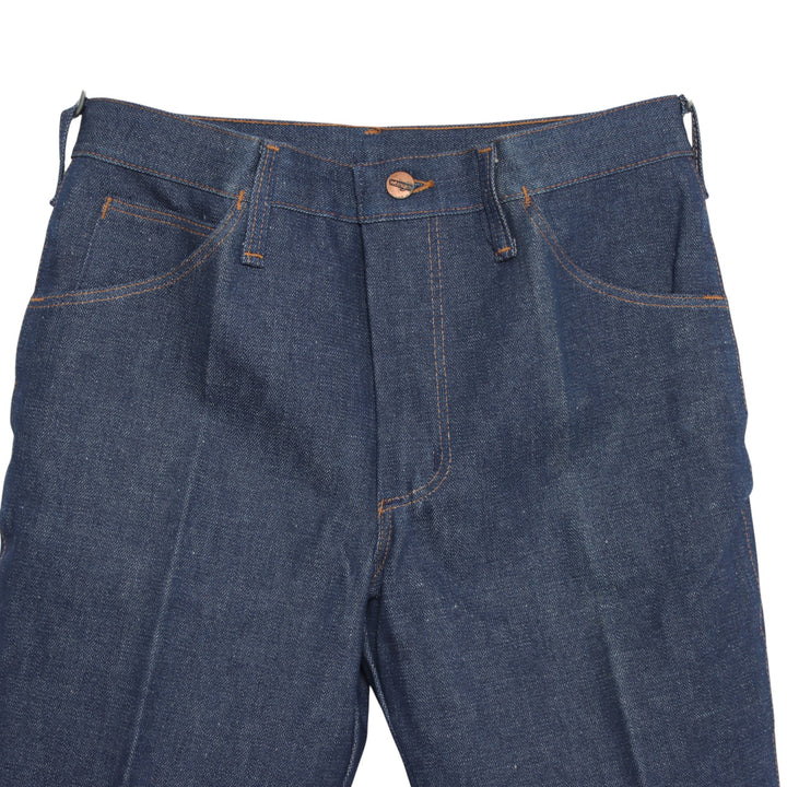 Wrangler western bootcut W30 L35 jeans vintage 70' in denim da donna deadstock w/tags