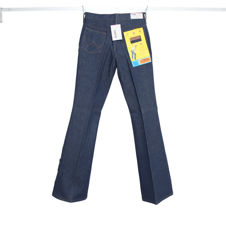 Wrangler western bootcut W30 L35 jeans vintage 70' in denim da donna deadstock w/tags
