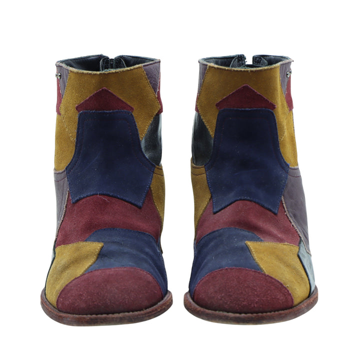 Zadig e Voltaire Stivaletto Multicolore Numero 39 Donna