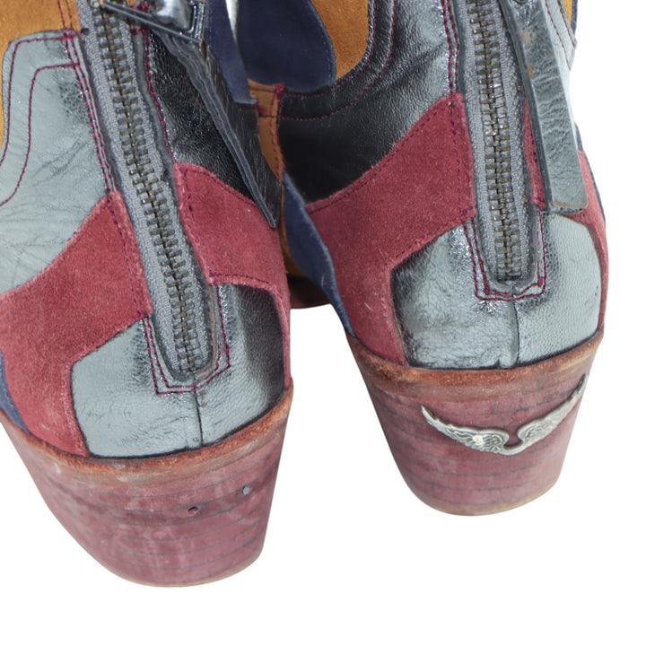 Zadig e Voltaire Stivaletto Multicolore Numero 39 Donna
