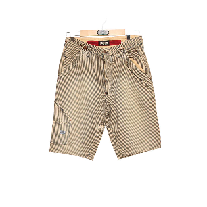 Jaggy Bermuda Rivettato Vintage Azzurro e Beige W31 Uomo