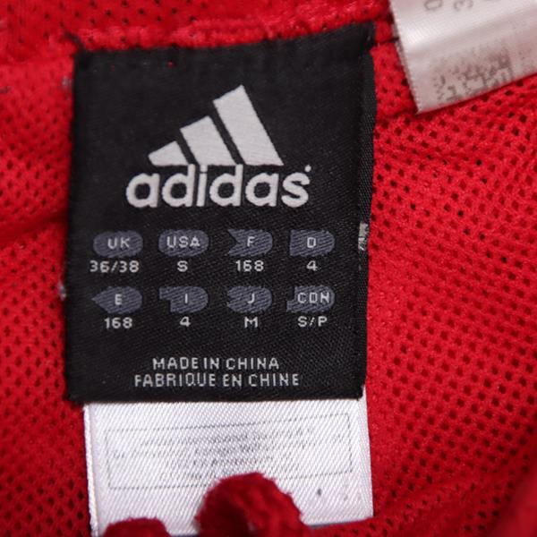Tuta adidas rossa e bianca cheap