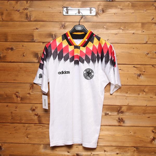 Adidas Germania Maglia da Calcio Bianca Taglia S Uomo