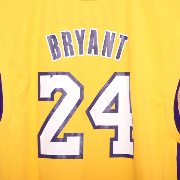 Adidas Los Angeles Lakers Bryant Maglia da Basket Gialla Taglia M Uomo