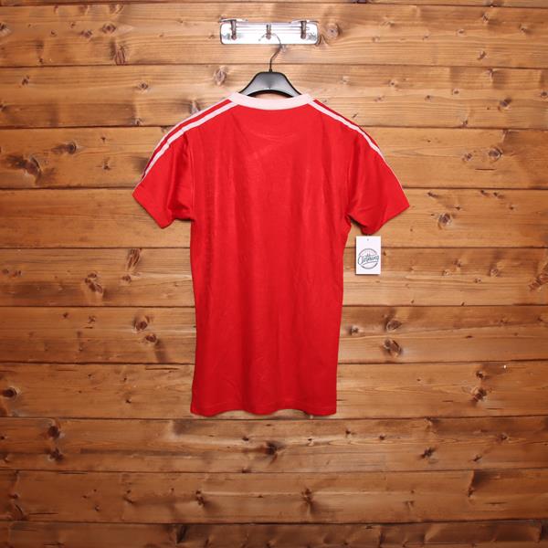 Adidas Maglia da Calcio Vintage Rossa Taglia M Uomo Made in W. Germany