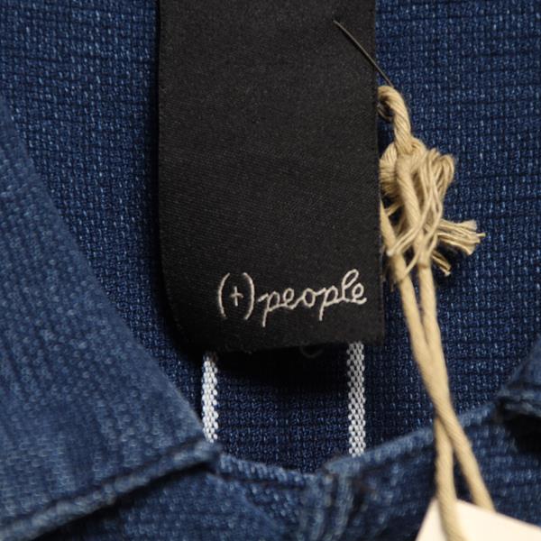 '+ People Camicia Blu Taglia 50 Uomo Deadstock w/Tags