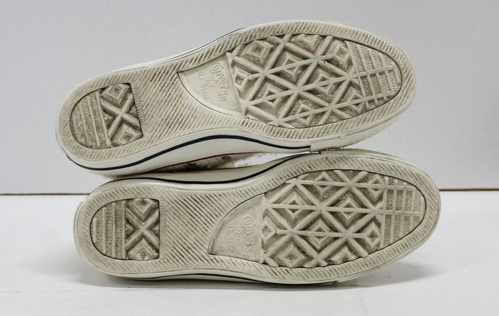 Converse All Star scarpe Bianco Alte Eur 37.5 UK 5 US 7 in Lana uncinetto