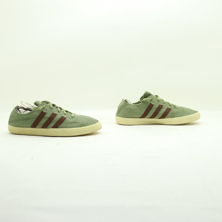 Scarpe Adidas 3 Stripes  Tela Fr 41 1/3 Verde e Marrone Uomo