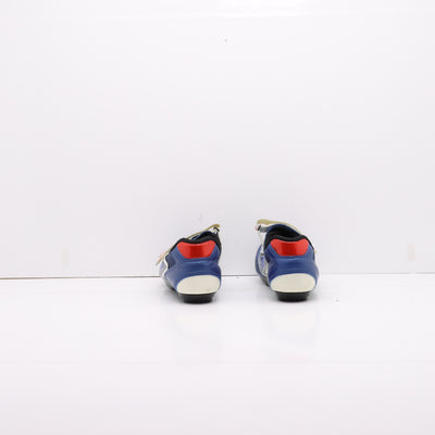 Gaerne Pat Pend Mtb Strappo Scarpe da Bicicletta Blu e Bianche Eur 43 Uomo