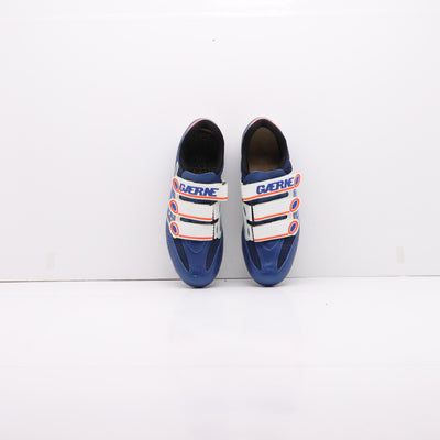 Gaerne Pat Pend Mtb Strappo Scarpe da Bicicletta Blu e Bianche Eur 43 Uomo