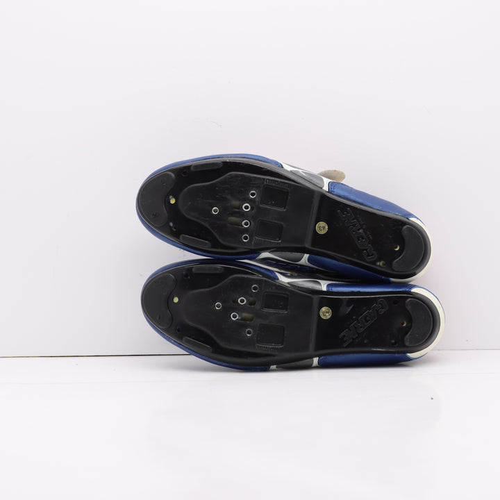 Gaerne Pat Pend Mtb Strappo Scarpe da Bicicletta Blu e Bianche Eur 43 Uomo