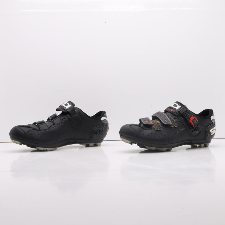 Sidi S-Pro Mtb Scarpe da Bicicletta Nere Eur 47 Uomo Sgancio Rapido