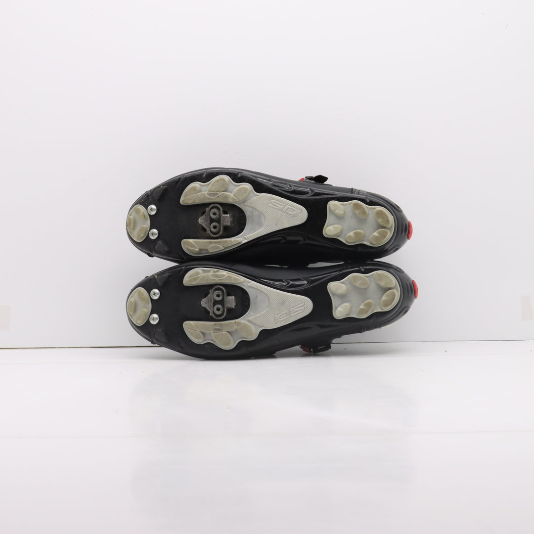 Sidi S-Pro Mtb Scarpe da Bicicletta Nere Eur 47 Uomo Sgancio Rapido